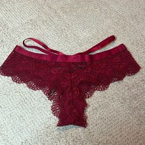 Youmita Red‎ Lacy Cheeky Panty